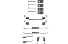 Sada příslušenství, brzdové čelisti TEXTAR 97006100