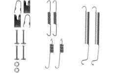 Sada příslušenství, brzdové čelisti TEXTAR 97016200