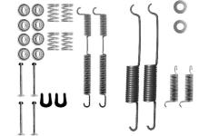 Sada příslušenství, brzdové čelisti TEXTAR 97021200