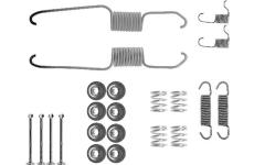 Sada příslušenství, brzdové čelisti TEXTAR 97029000