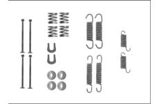 Sada příslušenství, brzdové čelisti Textar 97041000