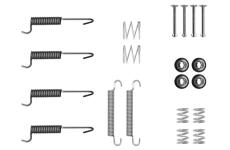 Sada príslużenstva čeľustí parkovacej brzdy TEXTAR 97048400