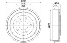 Brzdový buben TEXTAR 94000900