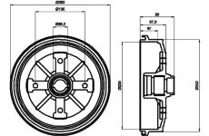 Brzdový buben TEXTAR 94004300