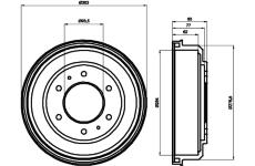 Brzdový buben TEXTAR 94016300