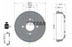 Brzdový buben TEXTAR 94017500