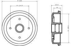 Brzdový buben TEXTAR 94017700
