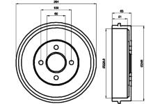 Brzdový buben TEXTAR 94018700