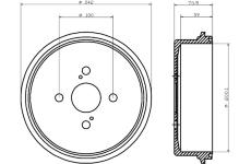 Brzdový buben TEXTAR 94021700