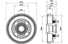 Brzdový buben TEXTAR 94022900
