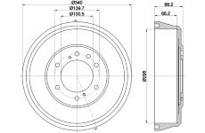 Brzdový buben TEXTAR 94036700