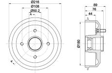 Brzdový buben TEXTAR 94042700
