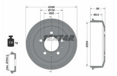 Brzdový buben TEXTAR 94050200