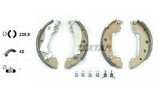 Sada brzdových čelistí TEXTAR 91011800