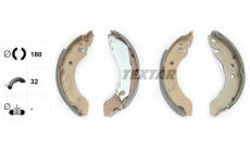 Sada brzdových čelistí TEXTAR 91020700