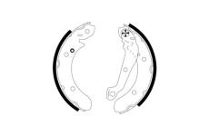 Sada brzdových čelistí TEXTAR 91020900