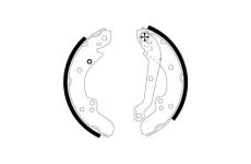 Sada brzdových čelistí TEXTAR 91021000