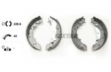 Sada brzdových čelistí TEXTAR 91030400