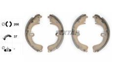 Sada brzdových čelistí TEXTAR 91032500