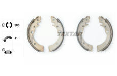 Sada brzdových čelistí TEXTAR 91034700