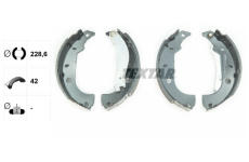 Sada brzdových čelistí TEXTAR 91037000