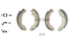 Sada brzdových čelistí TEXTAR 91037400