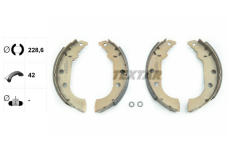 Sada brzdových čelistí TEXTAR 91038100