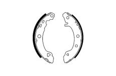 Sada brzdových čelistí TEXTAR 91038600