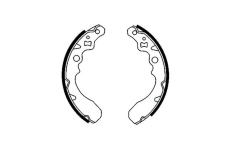 Sada brzdových čelistí TEXTAR 91038800