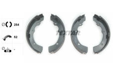 Sada brzdových čelistí TEXTAR 91040300