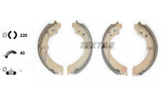 Sada brzdových čelistí TEXTAR 91041200