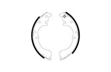 Sada brzdových čelistí TEXTAR 91041400