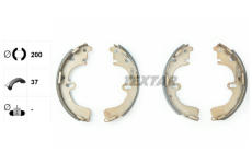 Sada brzdových čelistí TEXTAR 91043200