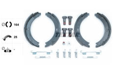 Sada brzd. čeľustí parkov. brzdy TEXTAR 91044500