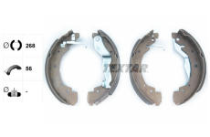 Sada brzdových čelistí TEXTAR 91044600