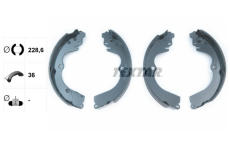 Sada brzdových čelistí TEXTAR 91045901