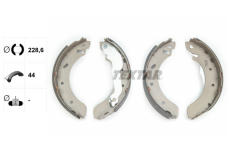 Sada brzdových čelistí TEXTAR 91046100