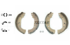 Sada brzdových čelistí TEXTAR 91047800