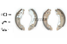 Sada brzdových čelistí TEXTAR 91049200