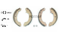 Sada brzdových čeľustí TEXTAR 91049500