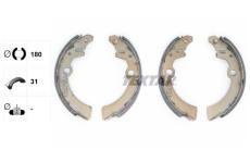 Sada brzdových čelistí TEXTAR 91050800