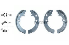 Sada brzdových čelistí TEXTAR 91051400