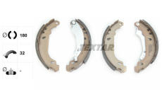 Sada brzdových čelistí TEXTAR 91053800