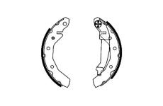 Sada brzdových čelistí TEXTAR 91054200