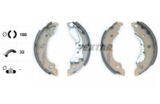 Sada brzdových čeľustí TEXTAR 91054400