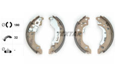 Sada brzdových čelistí TEXTAR 91061000