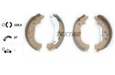 Sada brzdových čeľustí TEXTAR 91061400