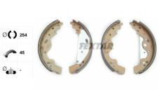 Sada brzdových čelistí TEXTAR 91063600