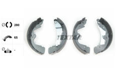 Sada brzdových čelistí TEXTAR 91065100