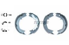 Sada brzd. čeľustí parkov. brzdy TEXTAR 91066400